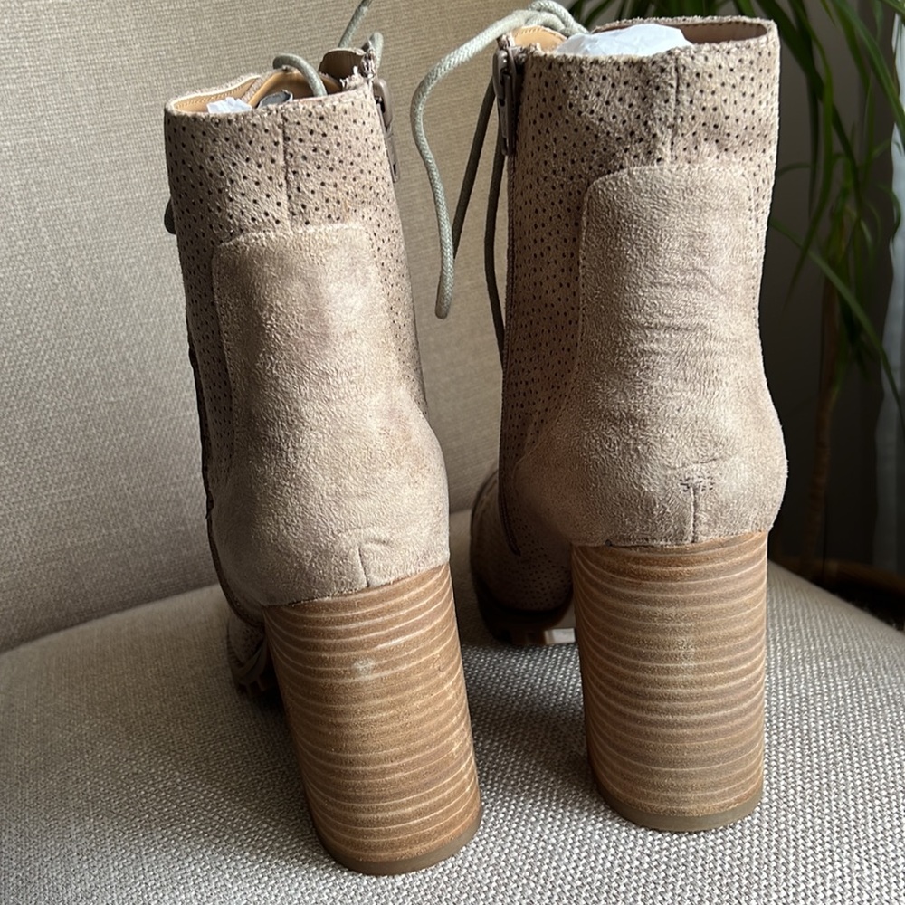 NEW Report Adrian Taupe Boots - Picture 2 of 8